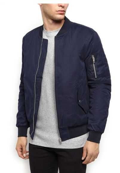 H&M - młodzieżowa kurtka - bomber jacket - S/M
