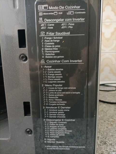 Micro-ondas LG NeoChef MH6565CPS (25 L - Com Grill - Inox)