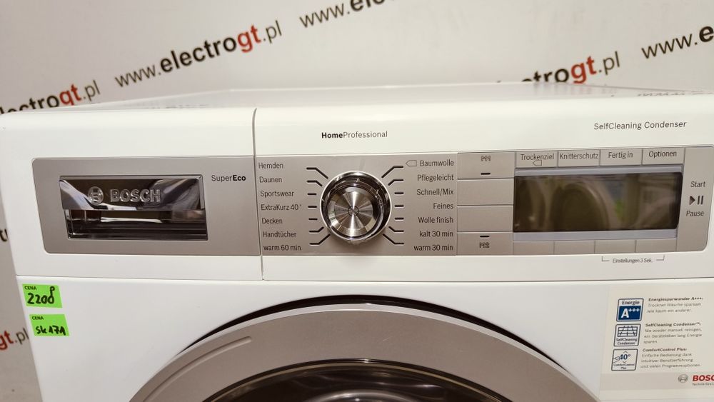 Suszarka Bosch pompa ciepła ładny model 9kg Gwarancja Promocja