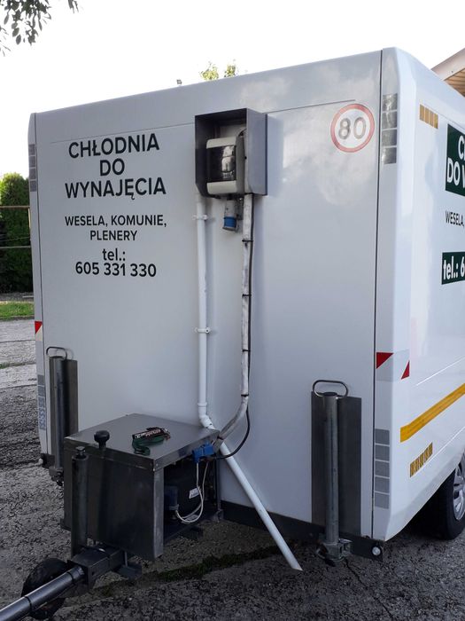 Chłodnia do wynajęcia komunia wesele chrzciny przyczepka catering