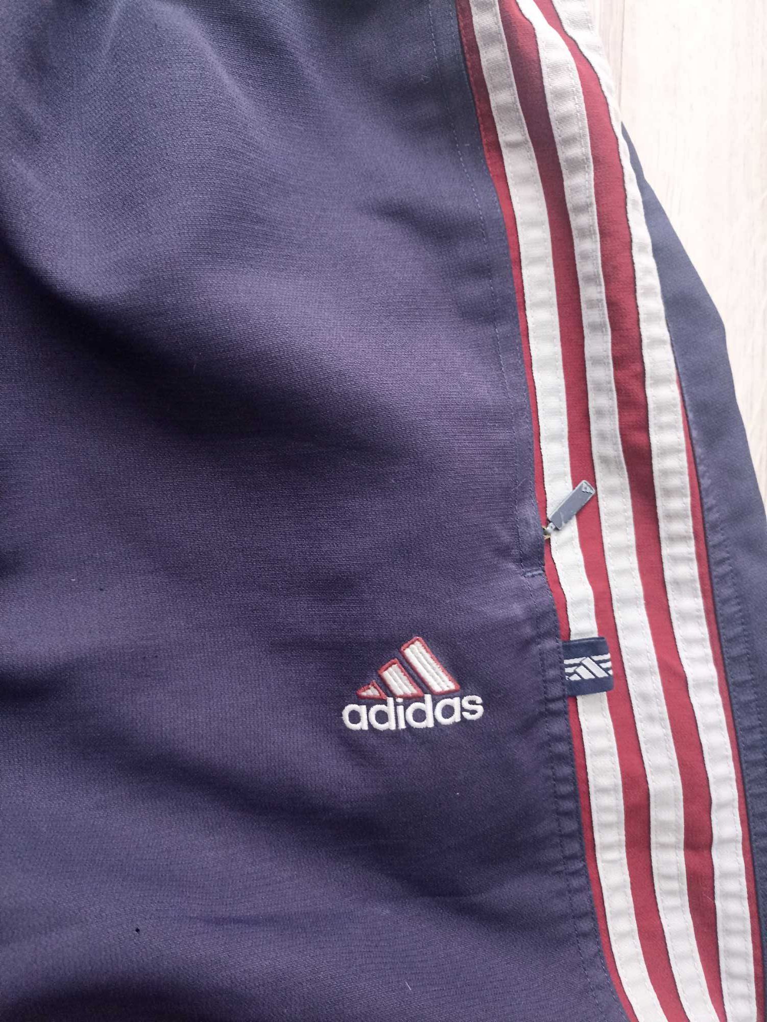 spodnie adidas vintage retro XL/L meskie szerokie