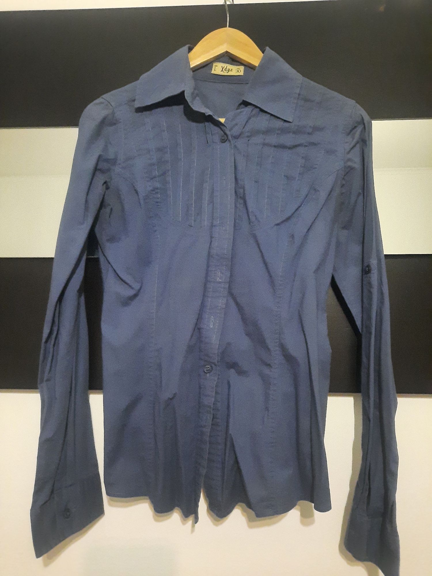 Camisa azul Bershka