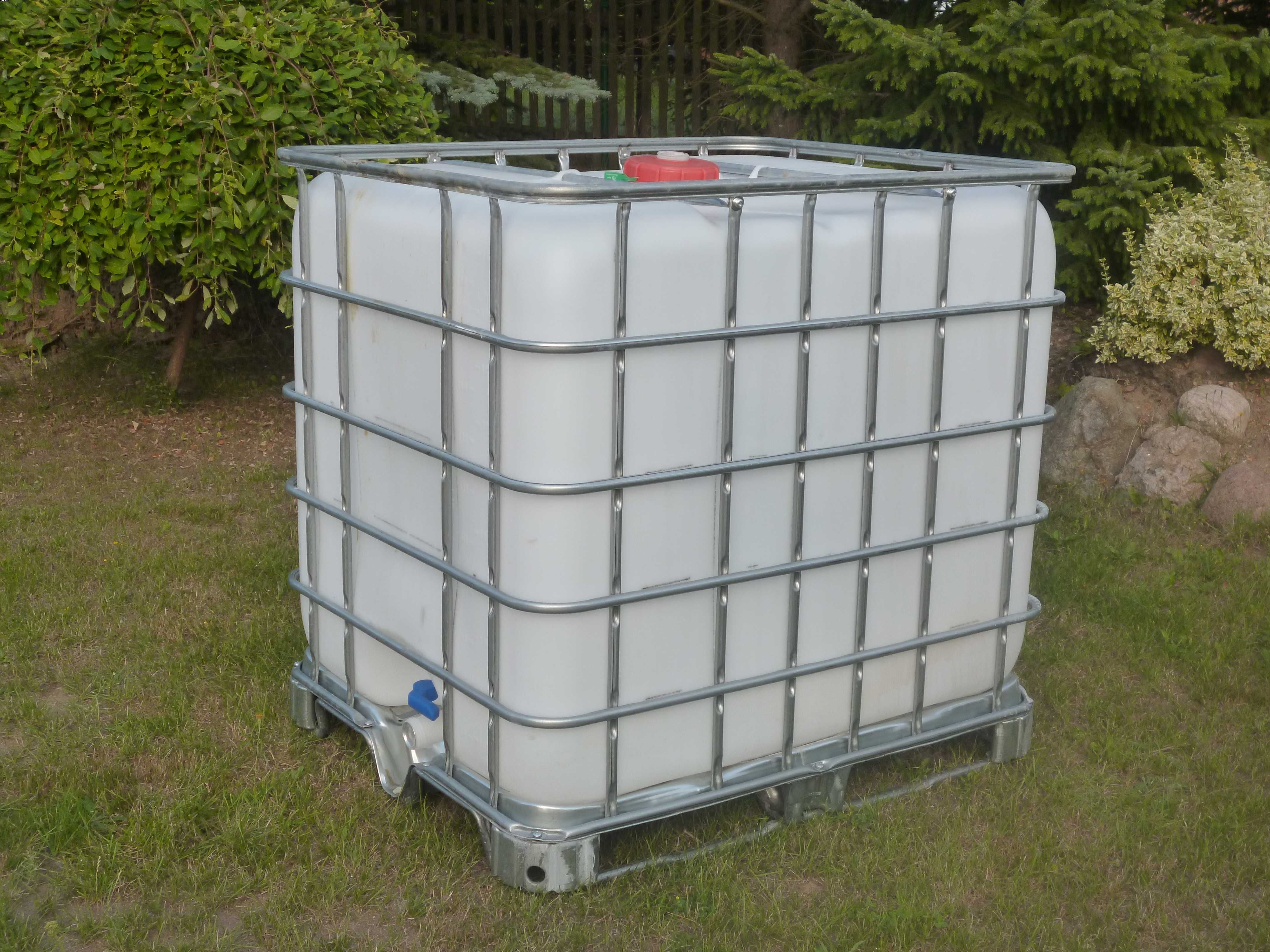ZBIORNIK na wode 1000L, Pojemnik,IBC, Beczka,Trojmiasto,Mauzer basen