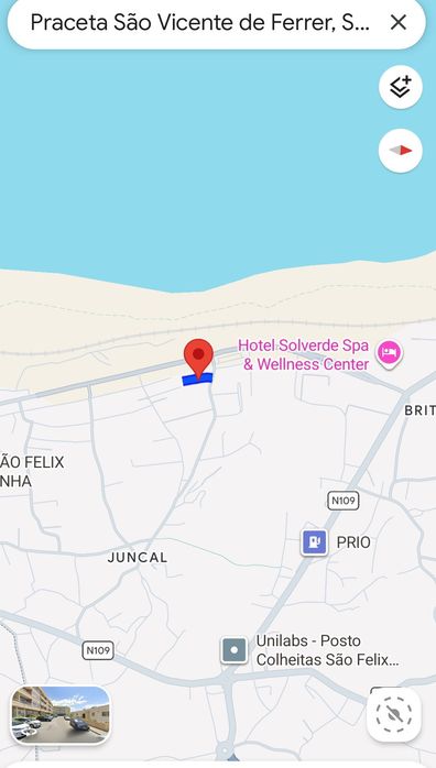 T2 São Félix da Marinha, 1a linha do mar