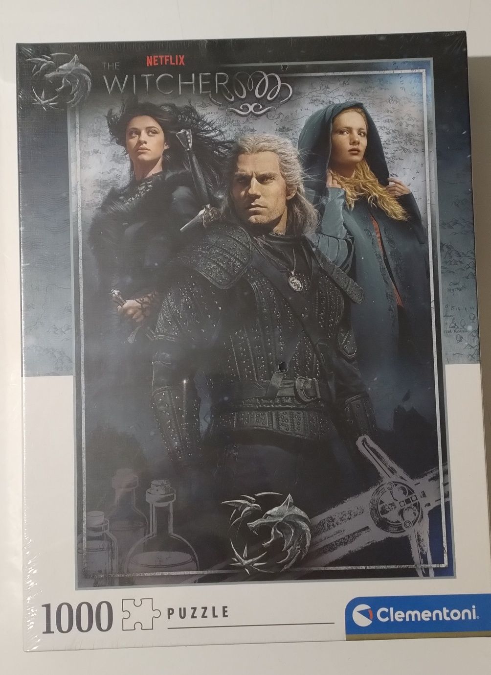 Puzzle 1000 Wiedźmin Witcher Clementoni