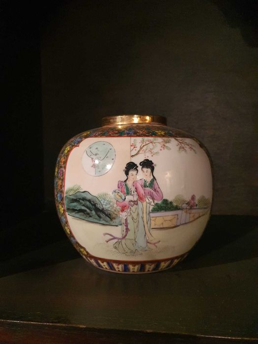 Jarra mandarim porcelana