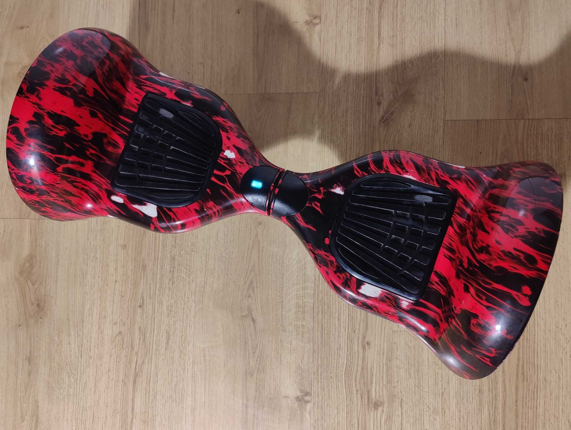 Hoverboard 10" com Luzes LED – Edição Flame Red