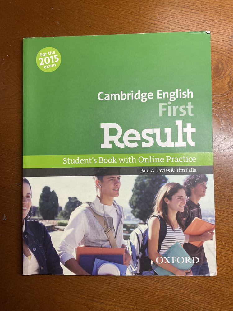 Livro preparaçao para o exame de cambridge FCE