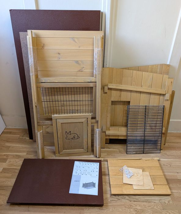 Ferplast Klatka dla Królików Świnek Morskich Ranch XXL 153x68x79 DUŻA