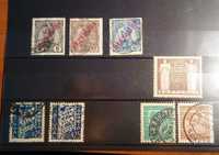 Lote 8 selos ano 1910 , 1935 e 1948 Afinsa  171 até 695