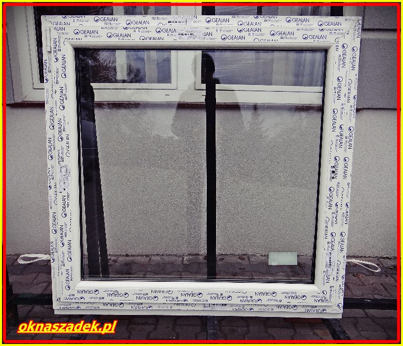 Okno PCV 865x835 R+U od ręki! TANIE OKNA SZADEK