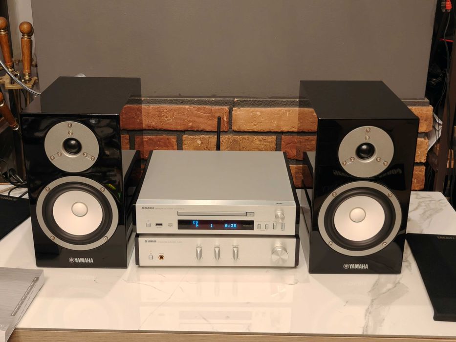 Yamaha MCR-N670 + głośniki ! Wieża z funkcjami sieciowymi ! KOMPLET