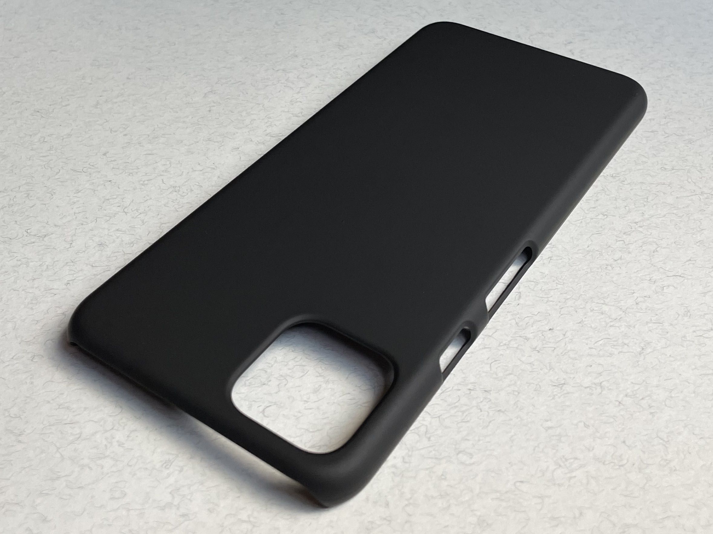 Google Pixel 4 XL чохол матовий пластик чорний тонкий BLACK чехол