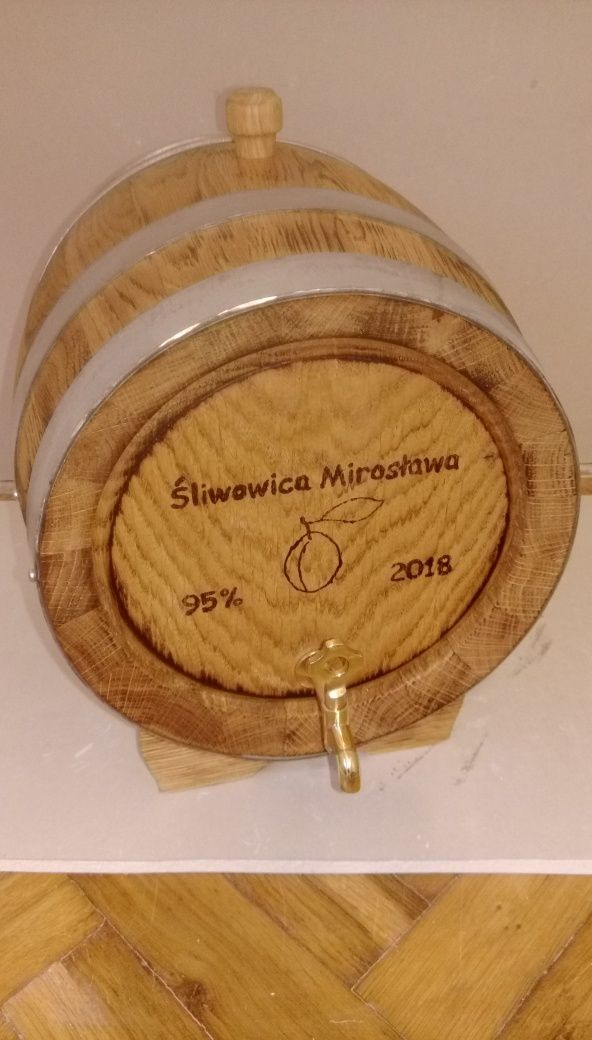 Antałek dębowy 5 litrów beczka na whisky wino bimber