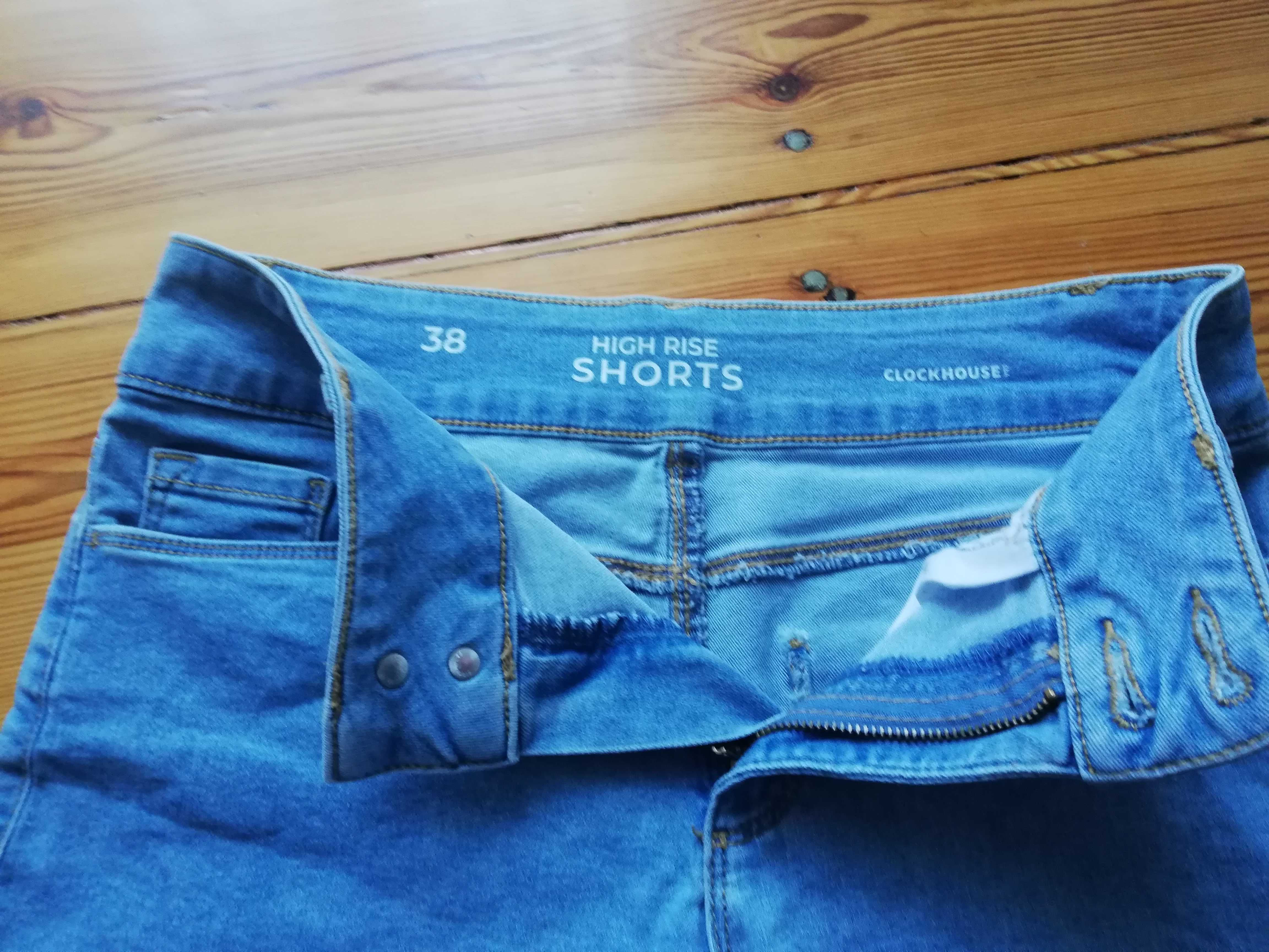 Spodenki krótkie Jeans denim rozm 38 C&A