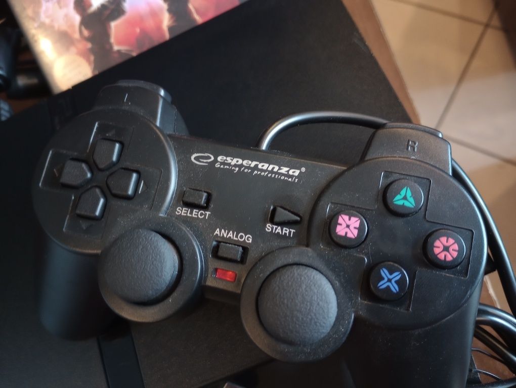 Konsola ps2 zestaw