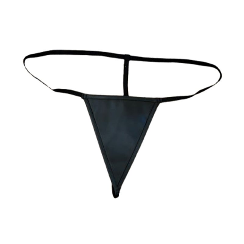 Gorset wzorzysty z klamrami + Stringi rozmiar 2XL/3XL