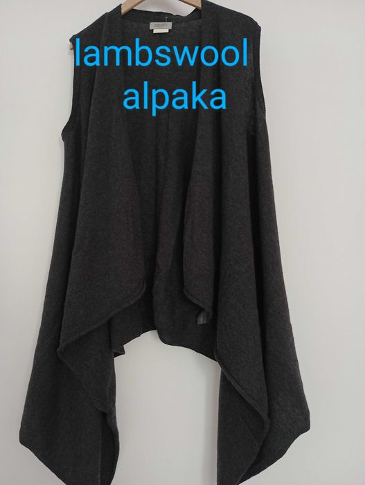 kardigan bezrękawnik narzutka ponczo  Hunkydory Stockholm oversize