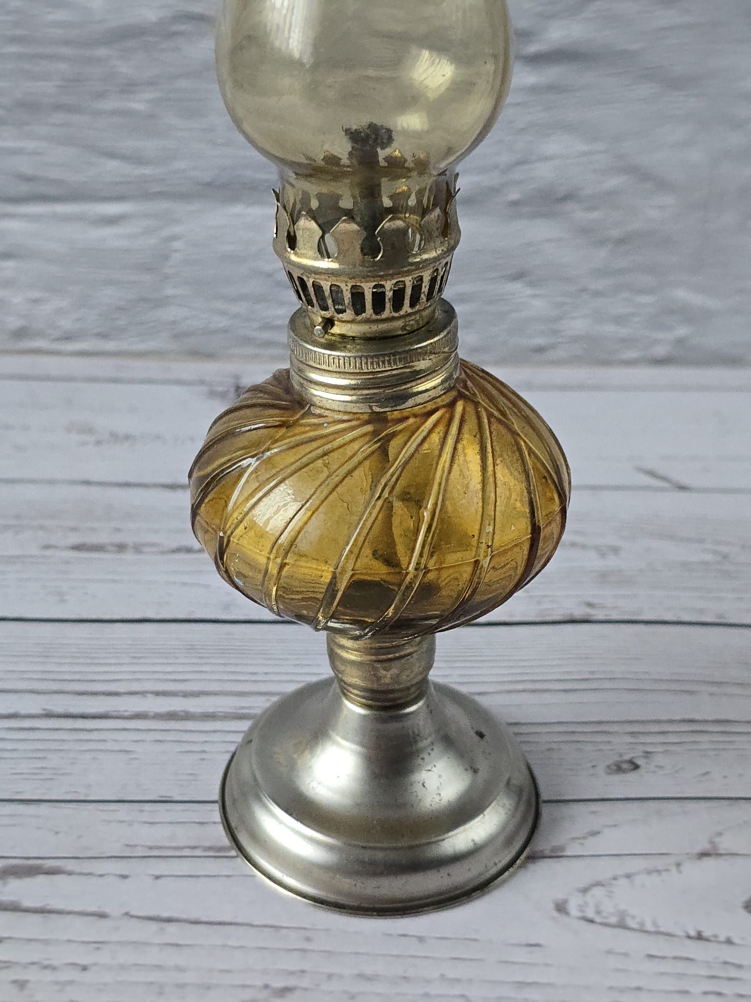 Lampa naftowa antyk