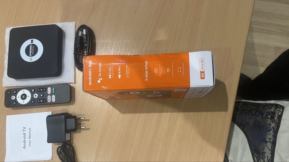 Приставка TV BOX, Android TV, Android 14, 8/128 GB