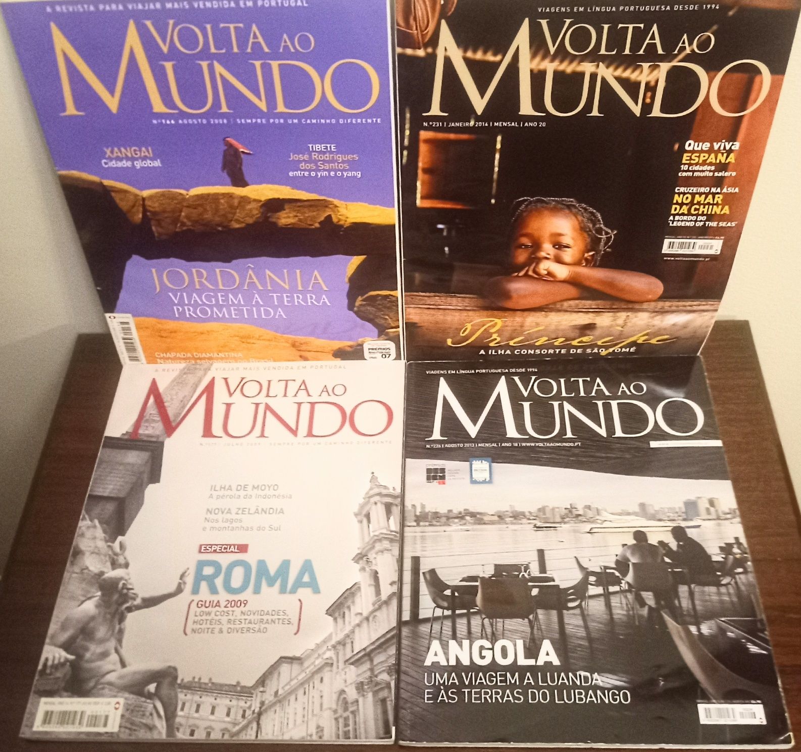 Volta ao Mundo - Revistas