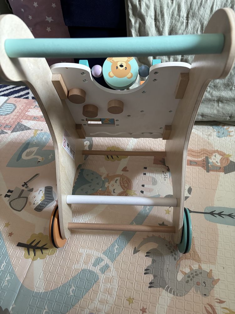 Chodzik drewniany/ pchacz edukacyjny