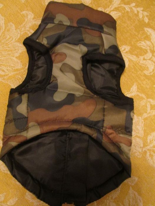 Roupa para cão pequeno Guerra