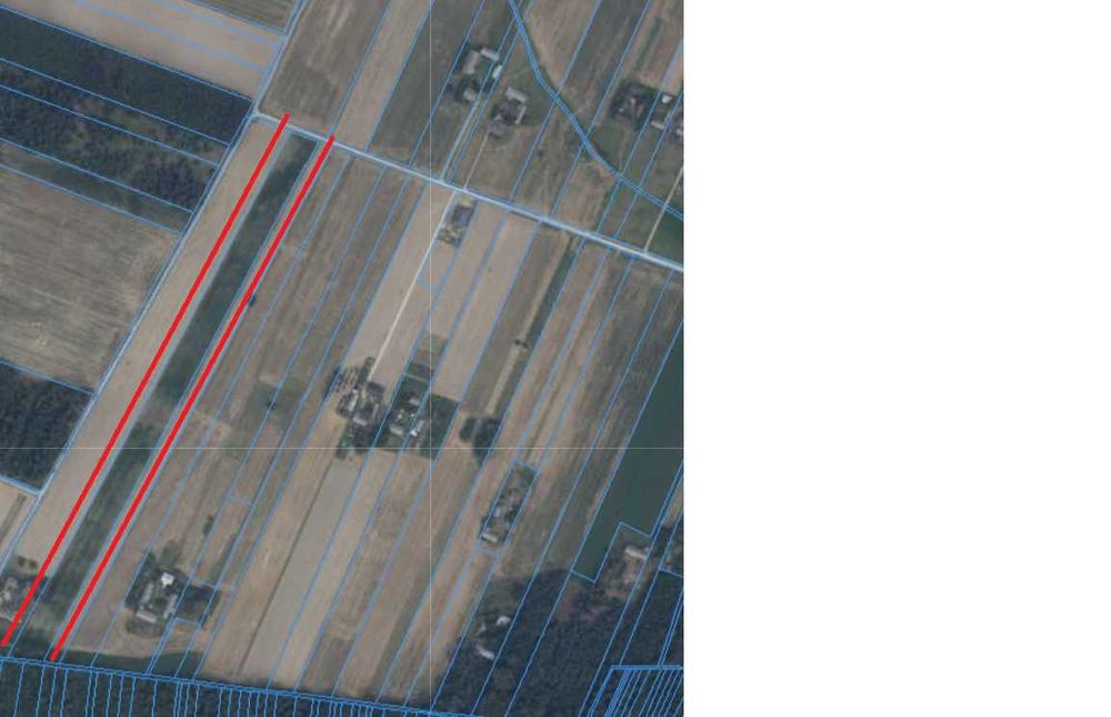 Działka 2,33 ha z możliwością zabudowy blisko miasta, asfaltowy dojazd