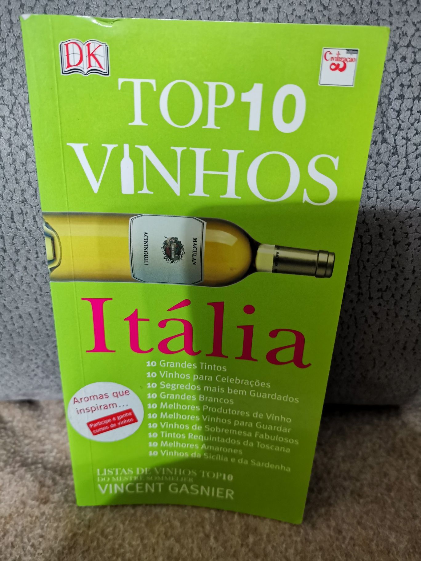 TOP 10 ITÁLIA em Vinhos do Master  Sommelier Vincent Gasnier