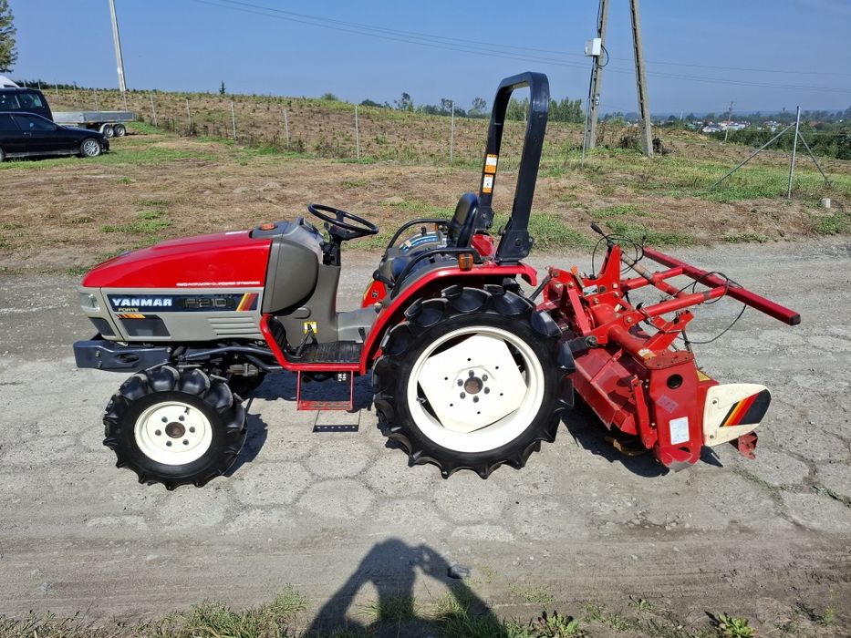Traktorek traktor japoński RATY 4x4 Yanmar F210 piękny wspomaganie rew