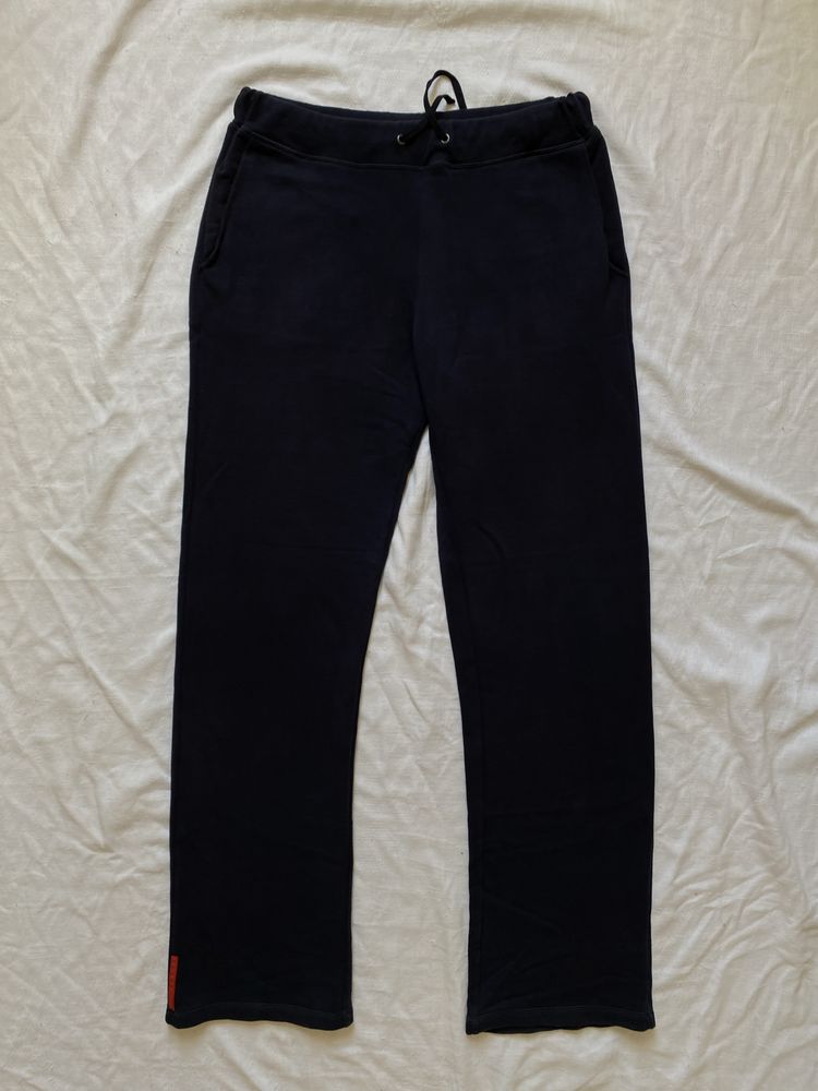 оригинал Vintage prada red tab sweatpants спортивки штаны спортивные