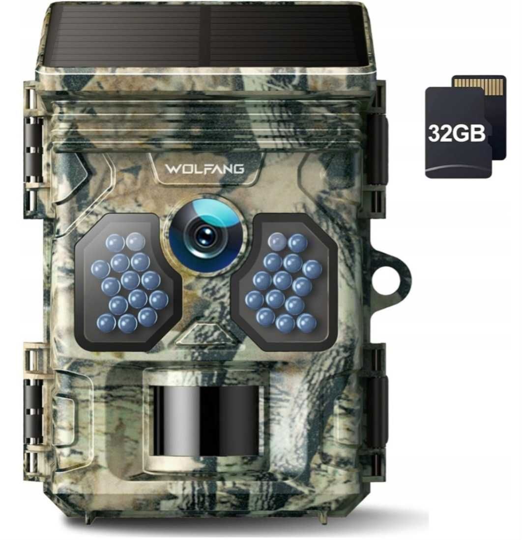 Kamera Solarna przyrodnicza 4K 48 MP z
noktowizorem 0,1 s R410