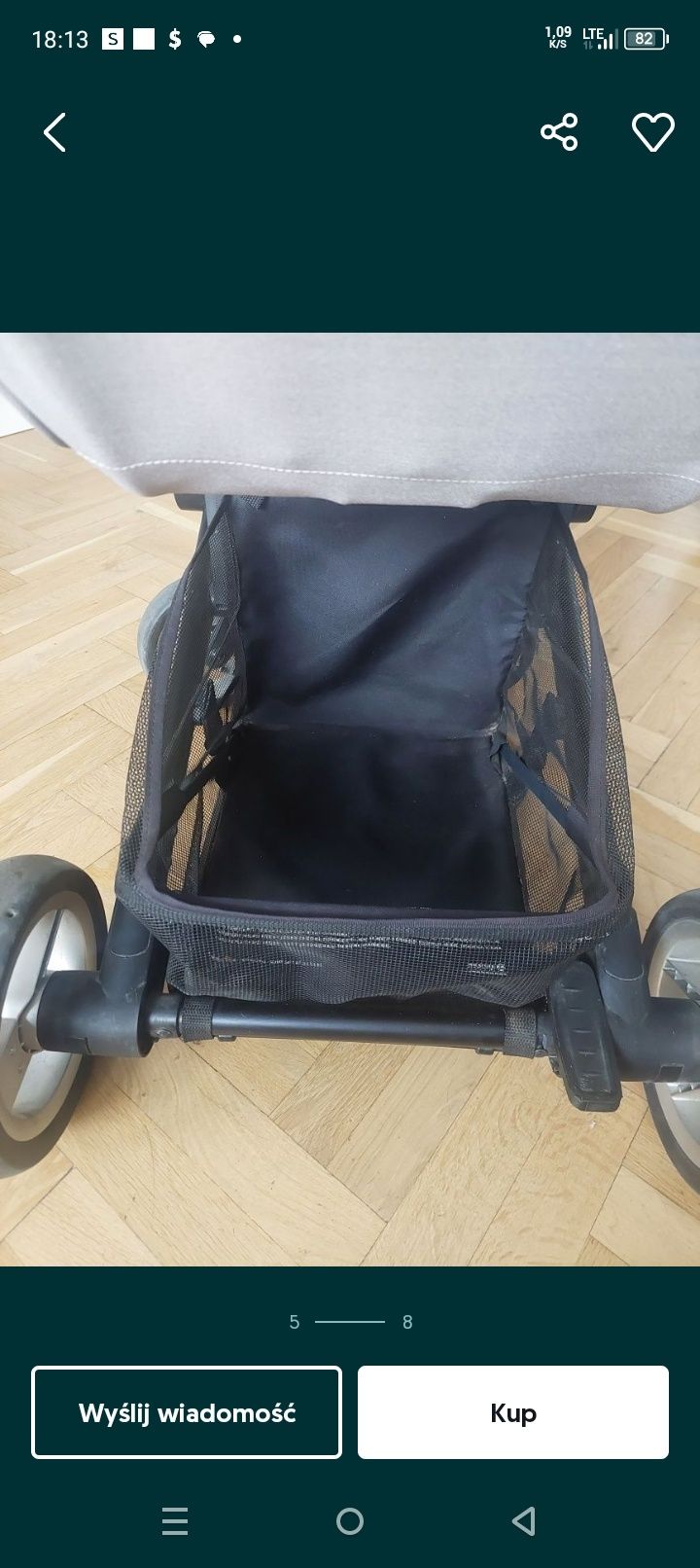 Wózek spacerowy mutsy igo