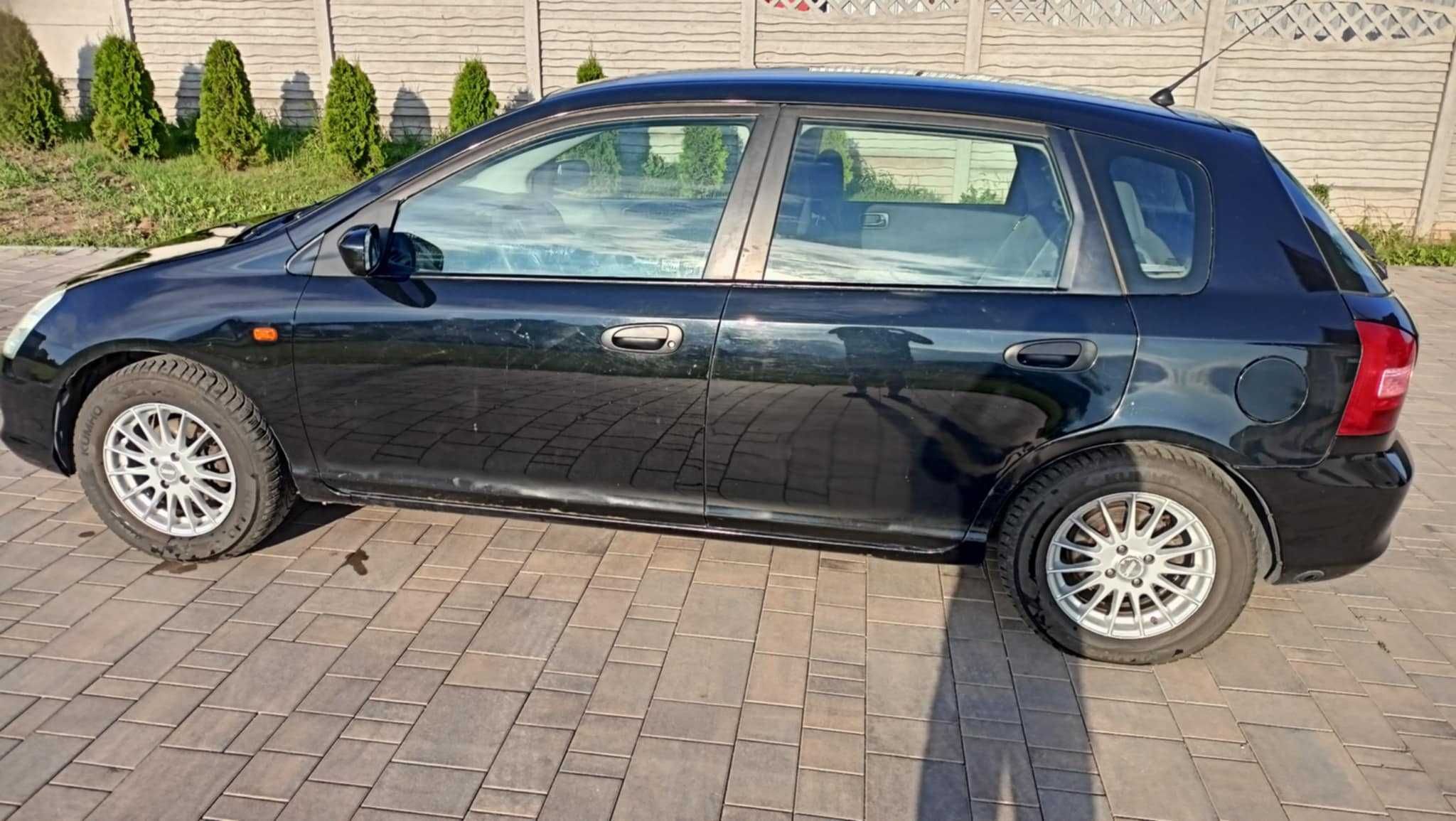 Honda Civic VII 1.4 benzyna+LPG, ważne opłaty.
