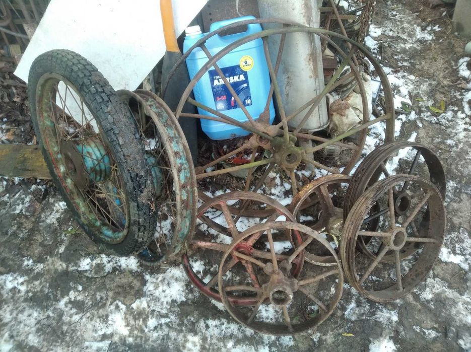 Колеса для плуга, 2 штуки, сельскохозяйственной техники,  для тачки