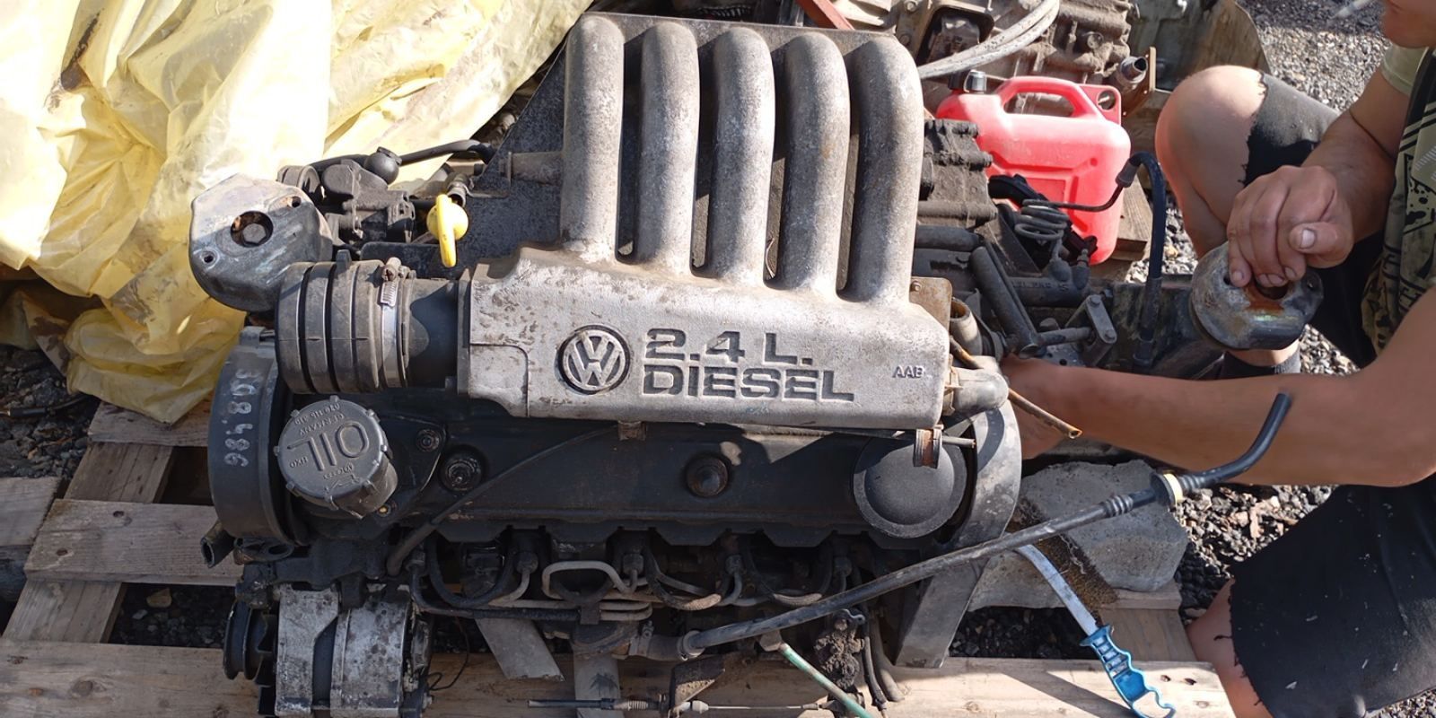 Двигун (мотор) для Volkswagen T4 1,9, 2,4, 2,5 тд