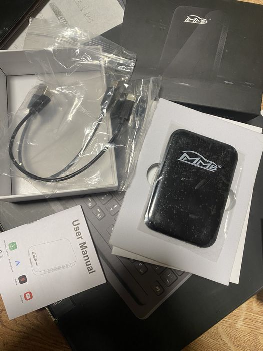 Бездротовий адаптер CarPlay і Android Auto 2024