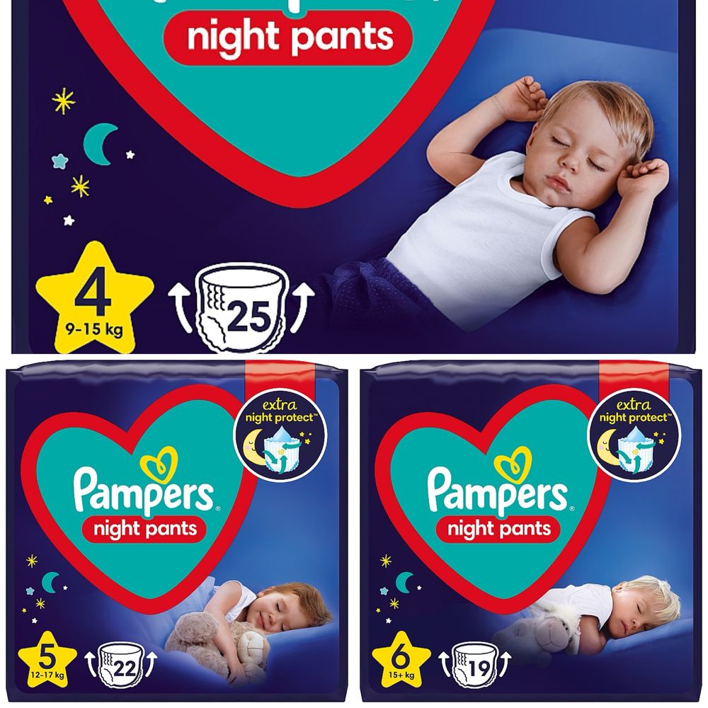 Підгузки і трусики Pampers 2-7 розмір. Ціни та наявність в описі