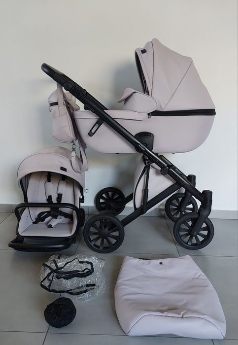 Piękny wózek. Anex e-type 2w1 pudrowy róż WYSYŁAM