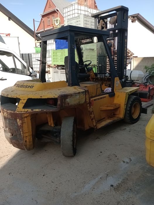 Wózek widłowy Mitsubishi fd70 udźwig 7t diesel