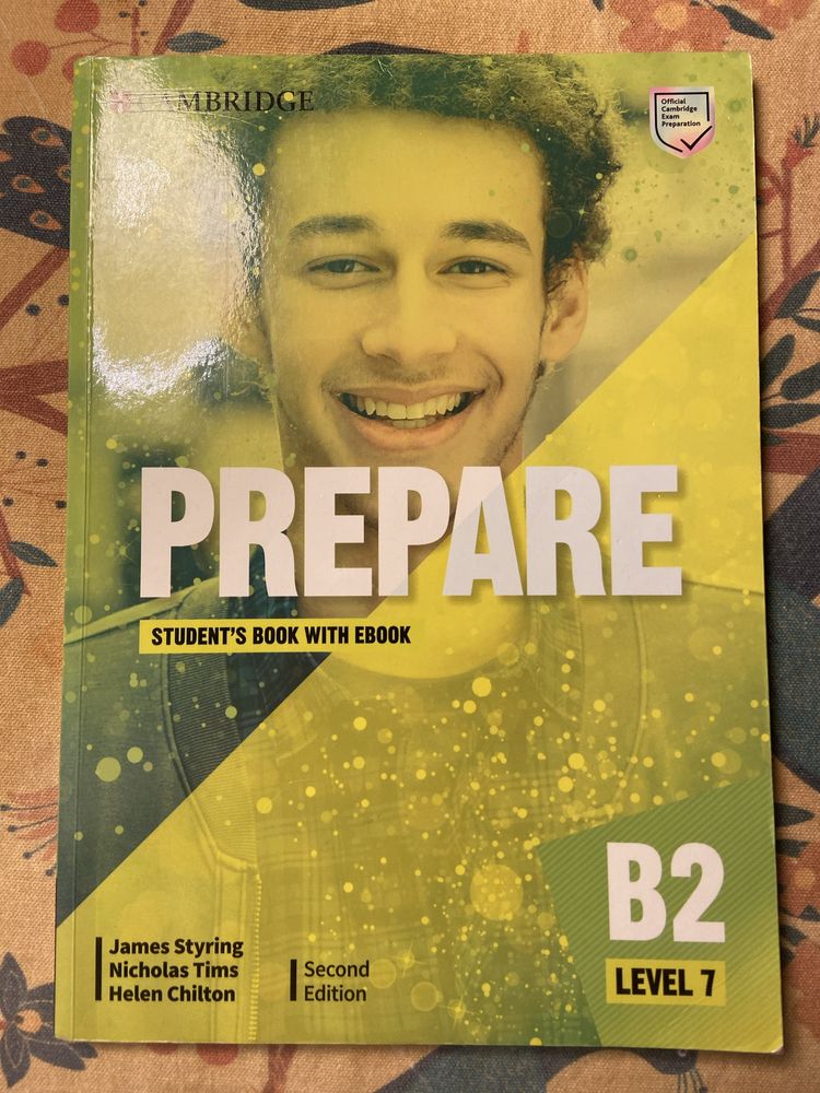 Prepare student’s book with ebook, B2, level 7