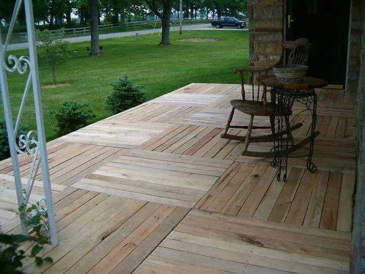 Taras Platforma Paleta Tarasowa 1 Element Parkiet Podłoga Ogrodowa