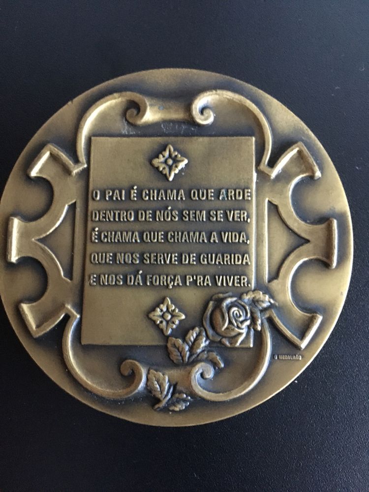 Medalhão comemorativo dia do pai