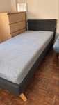 Cama estofada com colhcão