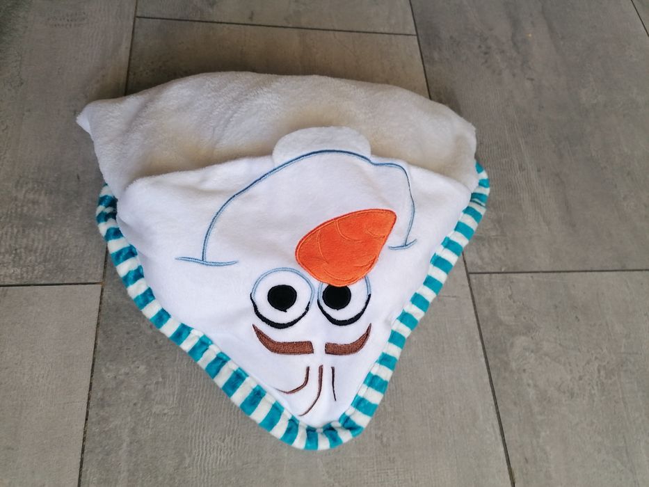 ręcznik rożek kocyk Olaf Frozen Kraina Lodu