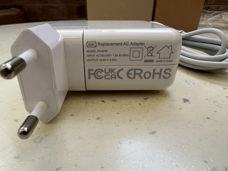 Зарядка блок MagSafe 2 60W MacBook Air, Pro 13 Макбук
