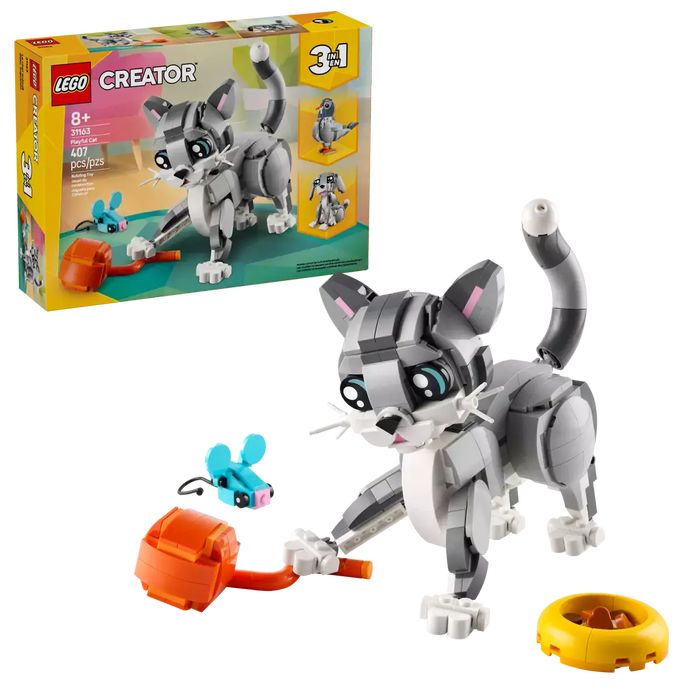 LEGO Creator 3 w 1 Psotny kot 31163. LEGO