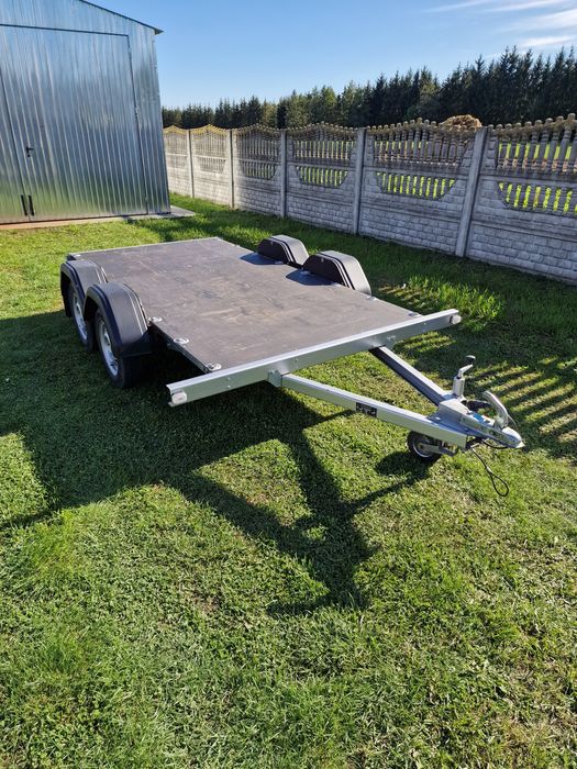 Wynajem przyczepa lekka platforma 3 x 1.5 m