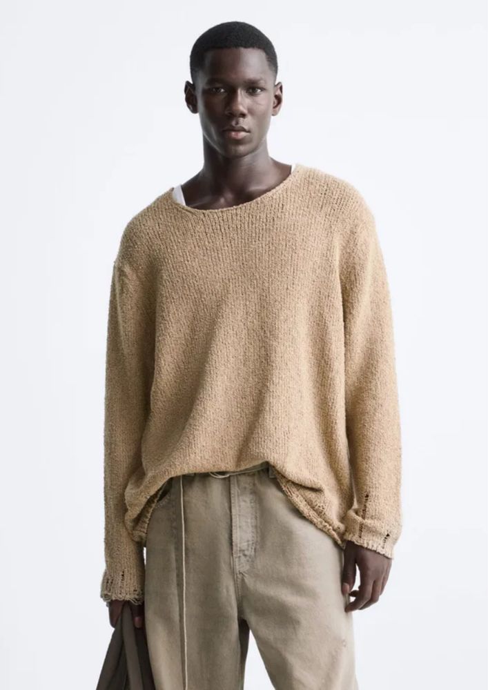Кофта свитер лонгслив Zara  limited edition