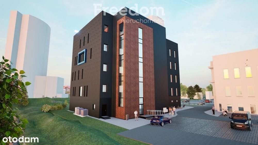 Nowy budynek biurowy 2340 m² ul. Armii Krajowej